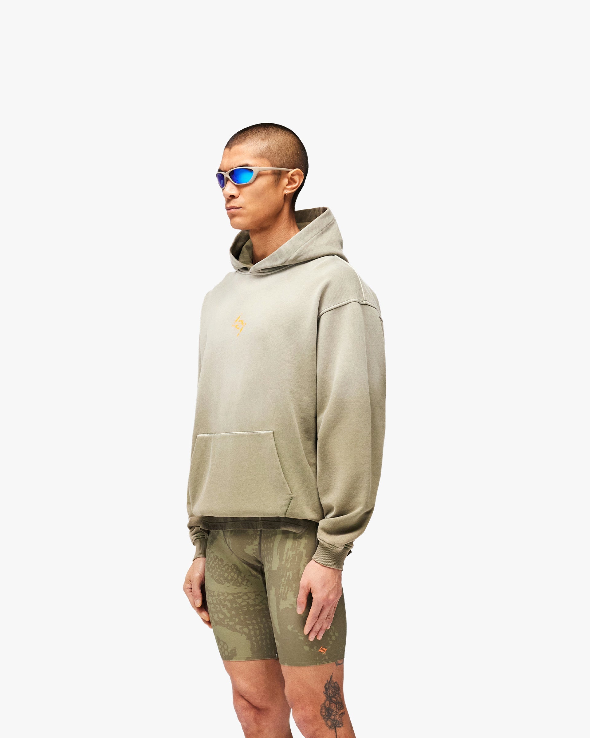 247 Los Angeles Hoodie - Aged Khaki