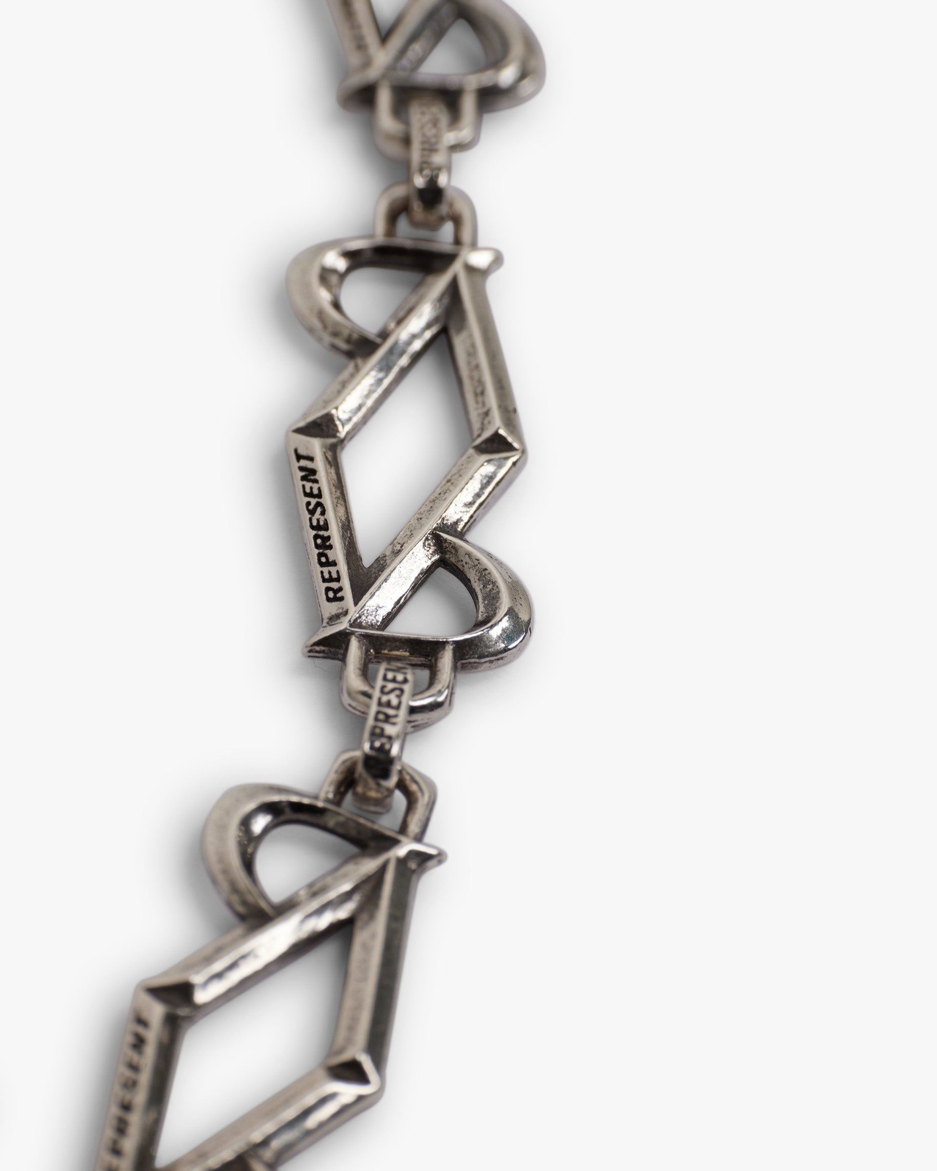 Initial Chain Bracelet - Silver