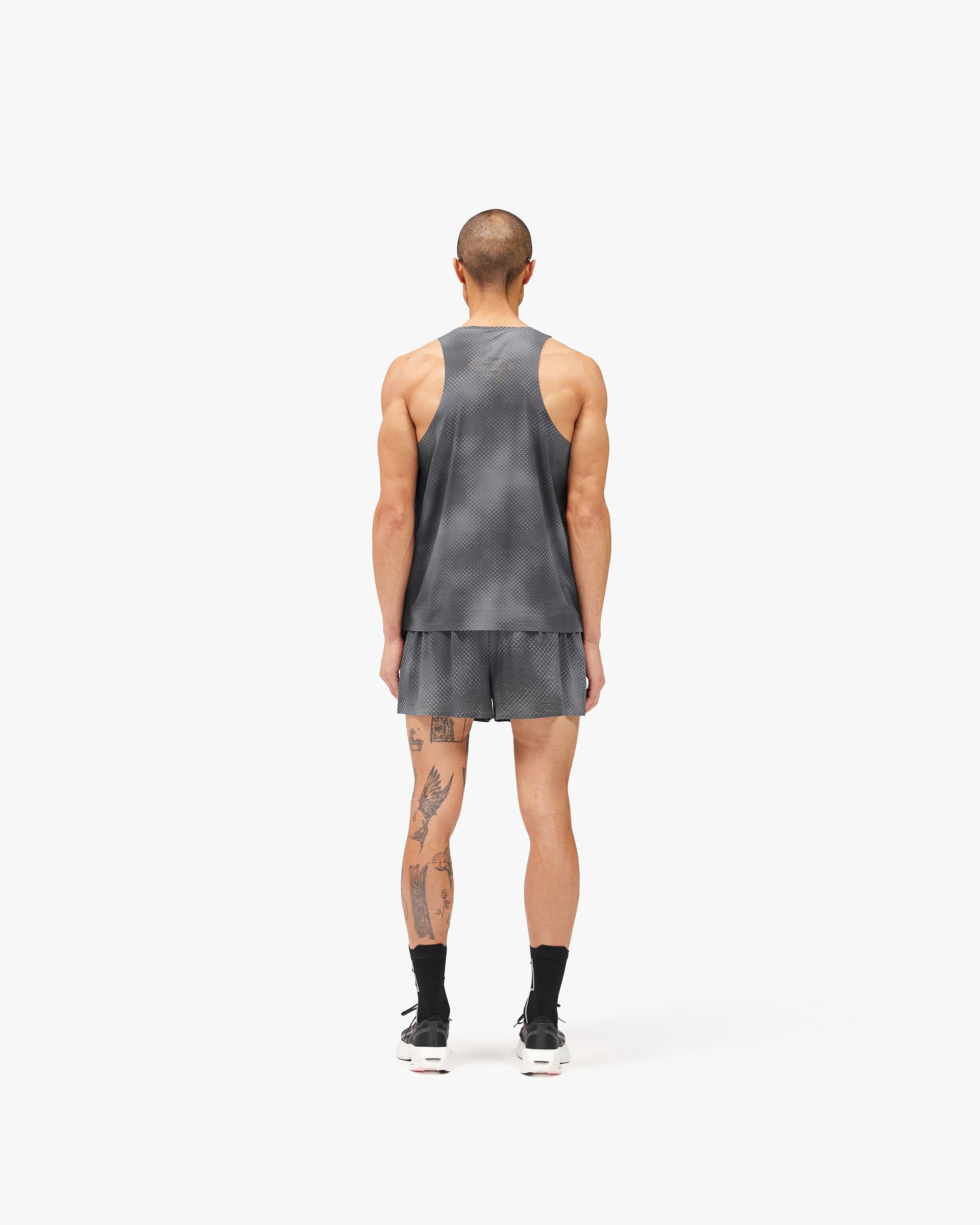 247 Ultra Singlet - Black Fade Out