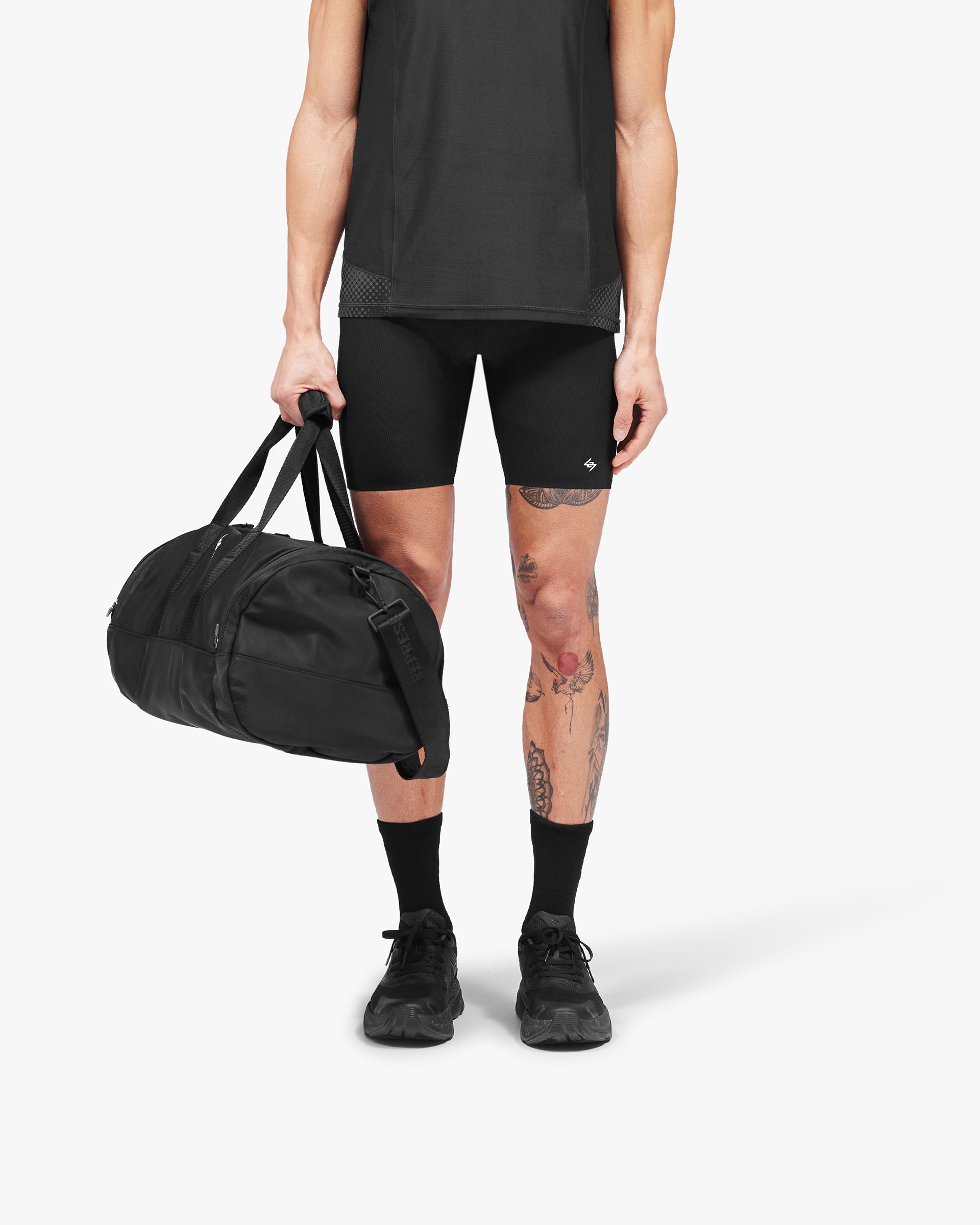 247 Duffle Gym Bag - Jet Black