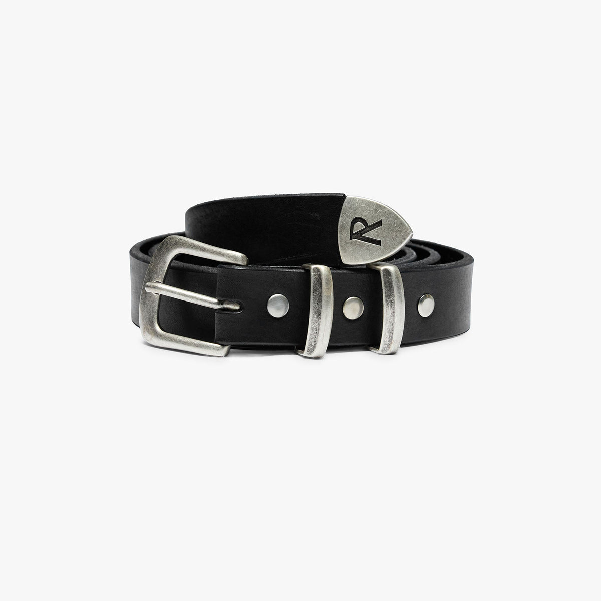 Rodeo Belt Jet Black | Men's Leather Belts | REPRESENT