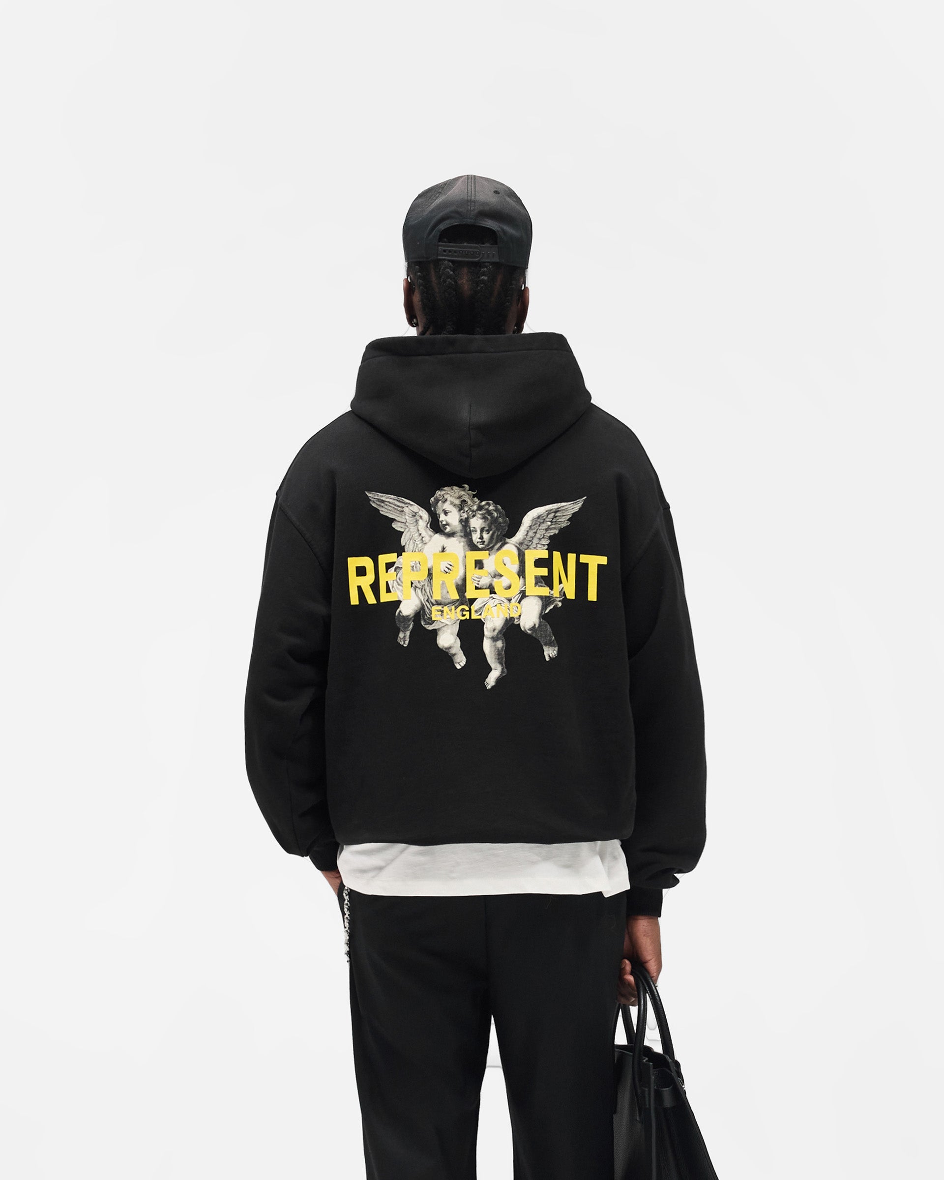 Legacy Cherubs Hoodie - Jet Black