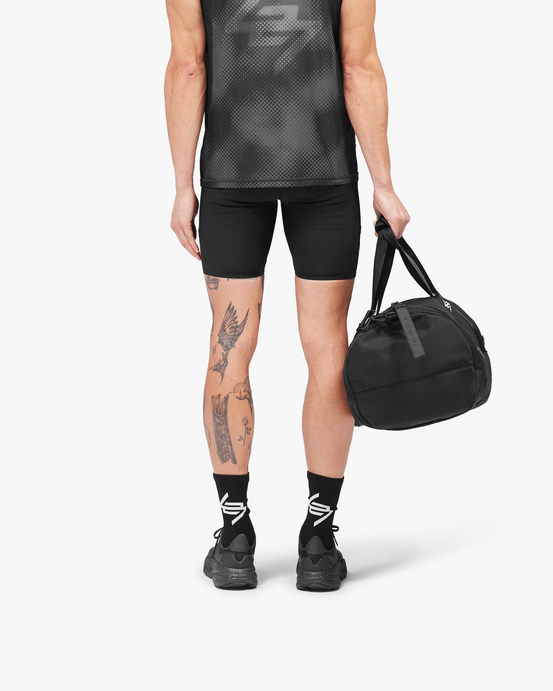 247 Duffle Gym Bag - Jet Black