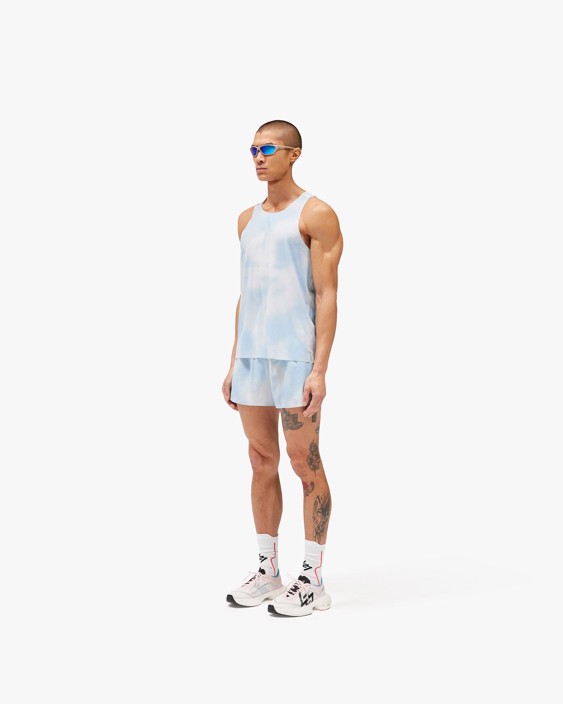 247 Ultra Singlet - Glacier Fade Out